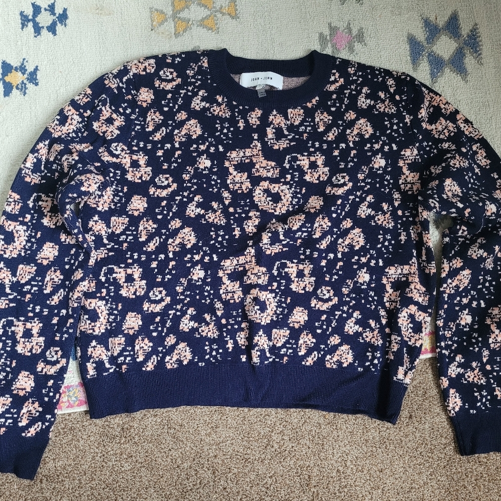 John + Jenn Blue Sweater